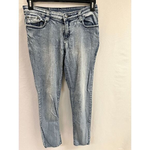 Guess Jeans Enjoy! Los Angeles Womens Flame Resistant Jeans Light Wash - Picture 1 of 8
